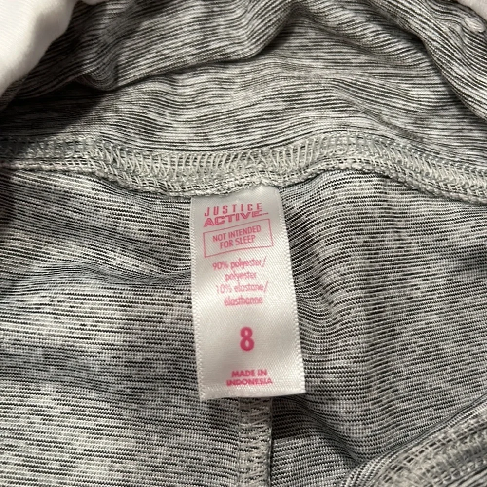 Justice active size 8 bottoms good condition